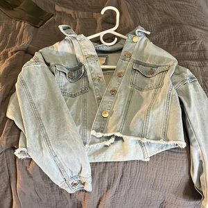 Forever 21 girls jean jacket